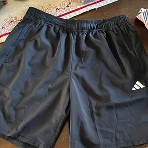 Adidas Men's Black Athletic Shorts